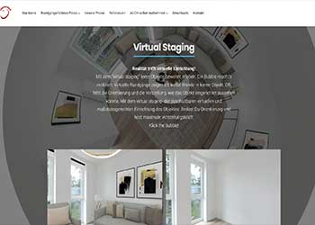 Screenshot der Webseite